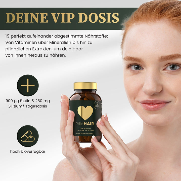 VIPHAIR Haar Vitamine - VIP DAY